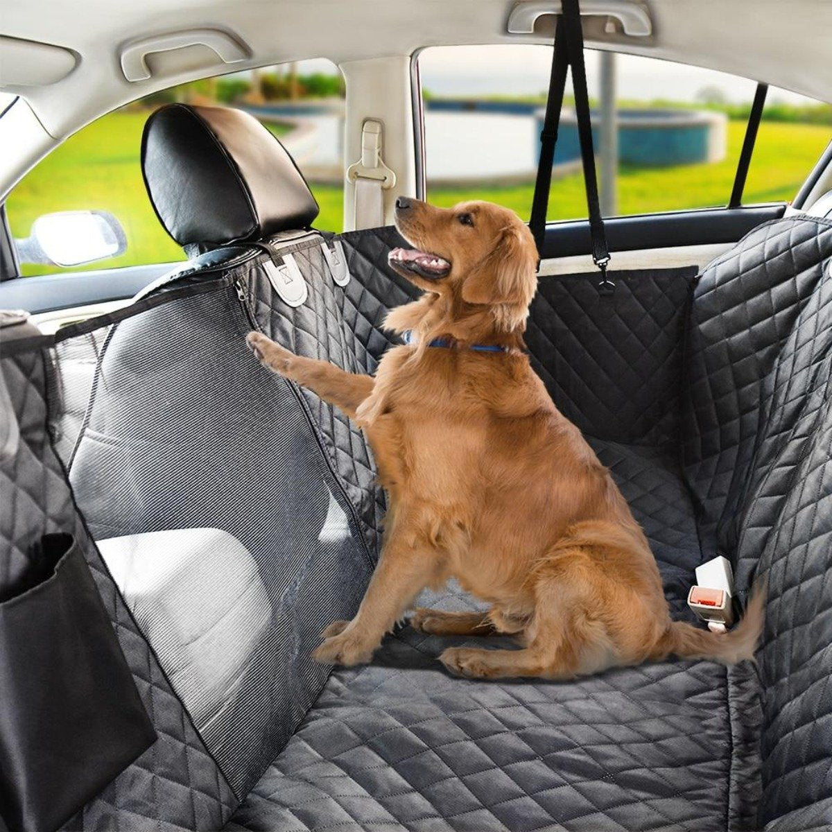 Waterproof Pet Car Seat Covers – Standard Size
