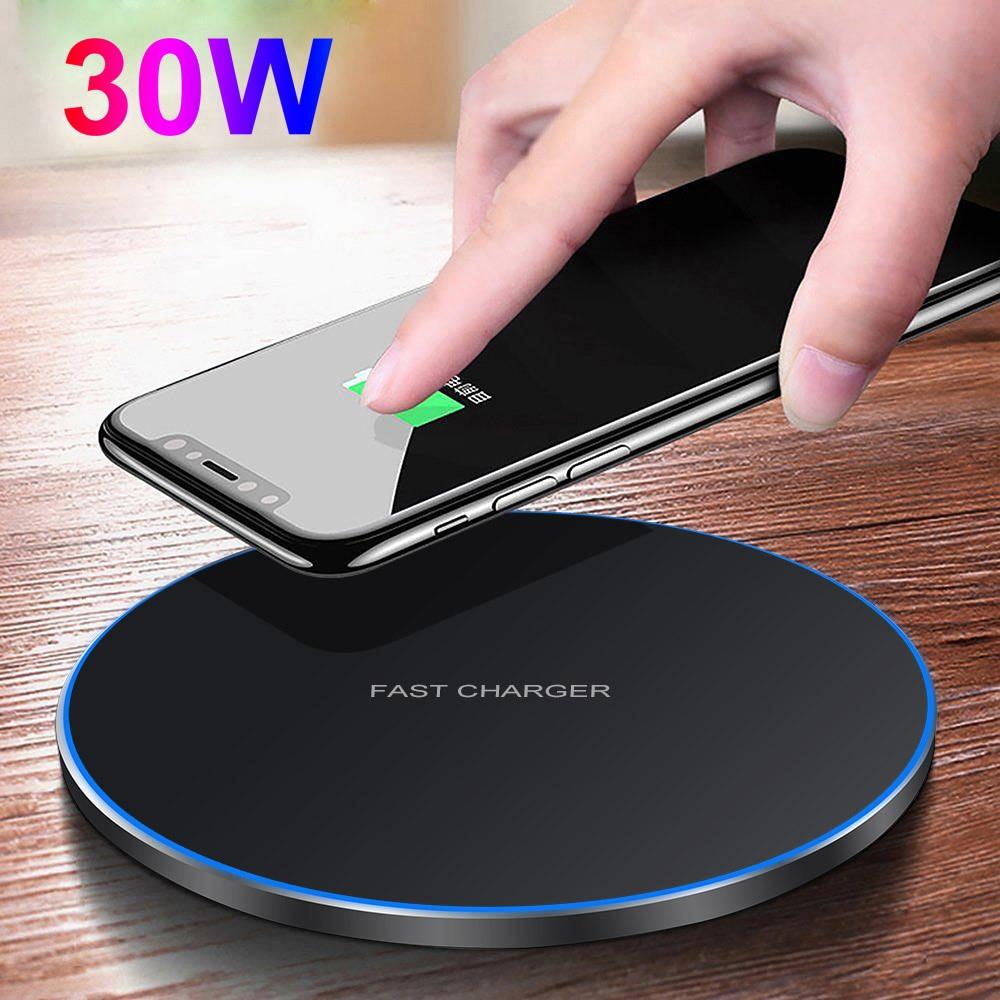Dragon W9 30W Ultra-Thin Wireless Charging Pad