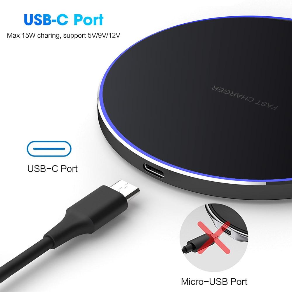 Dragon W9 30W Ultra-Thin Wireless Charging Pad