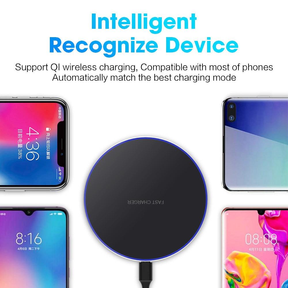 Dragon W9 30W Ultra-Thin Wireless Charging Pad